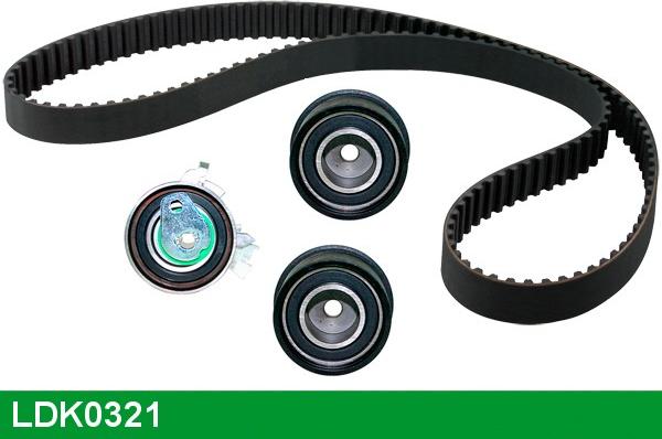 LUCAS LDK0321 - Комплект зубчатого ремня ГРМ autospares.lv