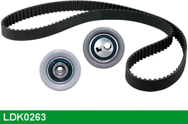 LUCAS LDK0263 - Комплект зубчатого ремня ГРМ autospares.lv