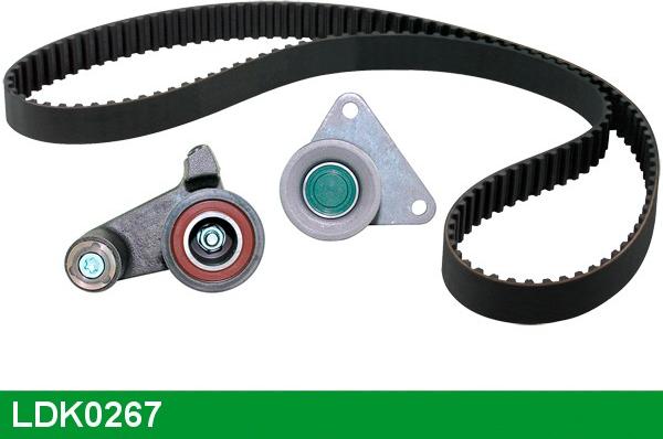 LUCAS LDK0267 - Комплект зубчатого ремня ГРМ autospares.lv