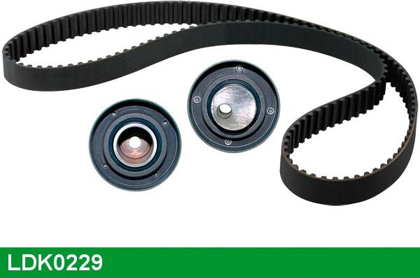 LUCAS LDK0229 - Комплект зубчатого ремня ГРМ autospares.lv