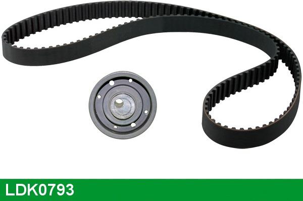 LUCAS LDK0793 - Комплект зубчатого ремня ГРМ autospares.lv