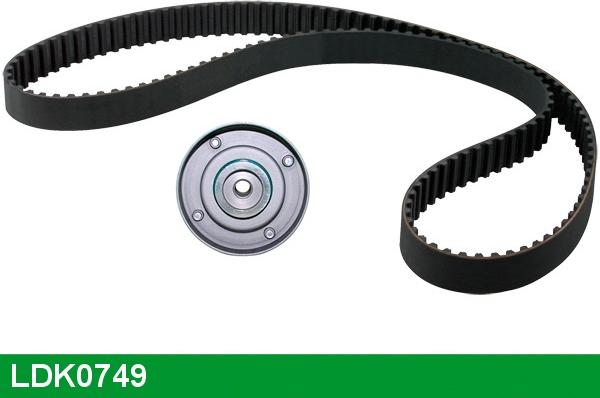 LUCAS LDK0749 - Комплект зубчатого ремня ГРМ autospares.lv