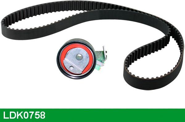 LUCAS LDK0758 - Комплект зубчатого ремня ГРМ autospares.lv