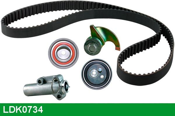 LUCAS LDK0734 - Комплект зубчатого ремня ГРМ autospares.lv