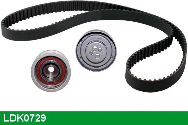 LUCAS LDK0729 - Комплект зубчатого ремня ГРМ autospares.lv