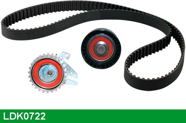 LUCAS LDK0722 - Комплект зубчатого ремня ГРМ autospares.lv