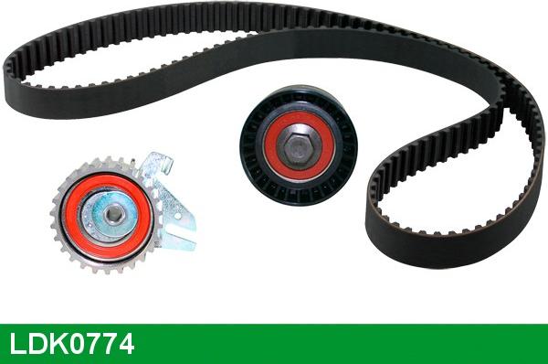 LUCAS LDK0774 - Комплект зубчатого ремня ГРМ autospares.lv