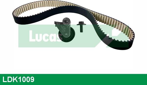 LUCAS LDK1009 - Комплект зубчатого ремня ГРМ autospares.lv