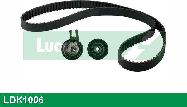 LUCAS LDK1006 - Комплект зубчатого ремня ГРМ autospares.lv