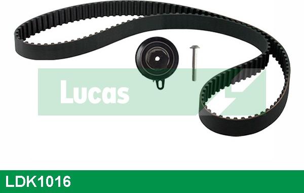 LUCAS LDK1016 - Комплект зубчатого ремня ГРМ autospares.lv