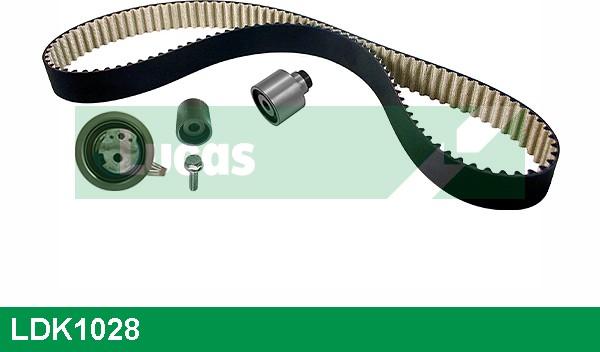 LUCAS LDK1028 - Комплект зубчатого ремня ГРМ autospares.lv