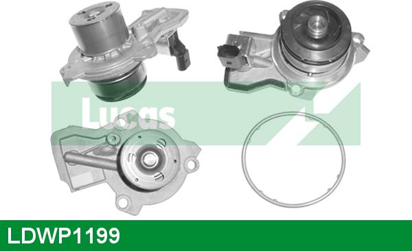 LUCAS LDWP1199 - Водяной насос autospares.lv