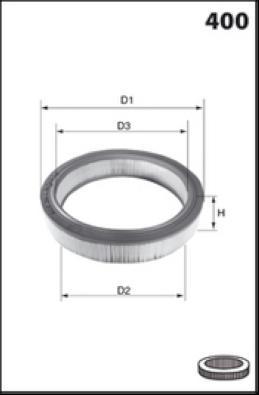 LUCAS LFAF331 - Воздушный фильтр, двигатель autospares.lv