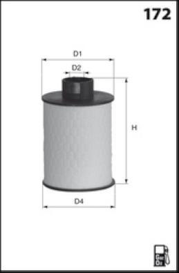 LUCAS LFDE150 - Топливный фильтр autospares.lv