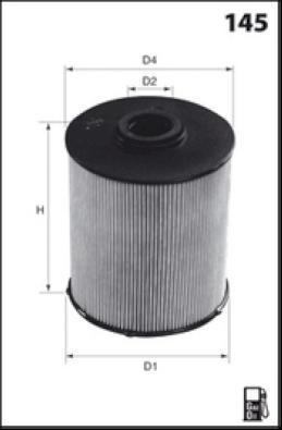 LUCAS LFDE138 - Топливный фильтр autospares.lv
