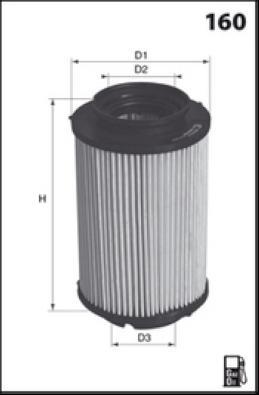 LUCAS LFDE278 - Топливный фильтр autospares.lv