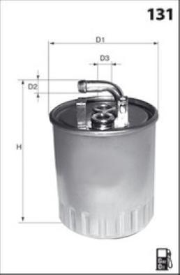 LUCAS LFDF134 - Топливный фильтр autospares.lv