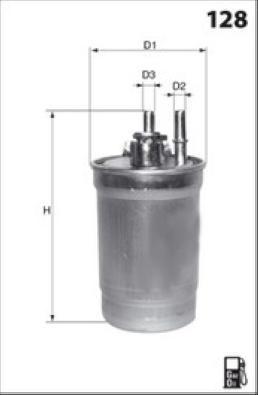 LUCAS LFDF137 - Топливный фильтр autospares.lv