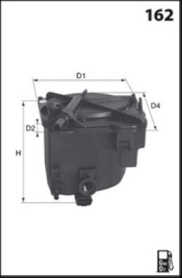 LUCAS LFDF121 - Топливный фильтр autospares.lv