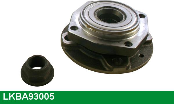 LUCAS LKBA93005 - Подшипник ступицы колеса, комплект autospares.lv