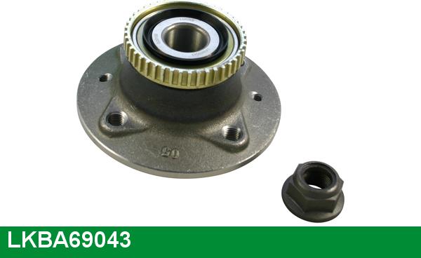 LUCAS LKBA69043 - Подшипник ступицы колеса, комплект autospares.lv