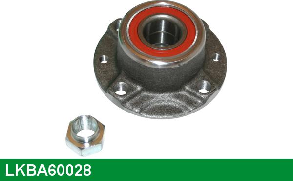 LUCAS LKBA60028 - Подшипник ступицы колеса, комплект autospares.lv