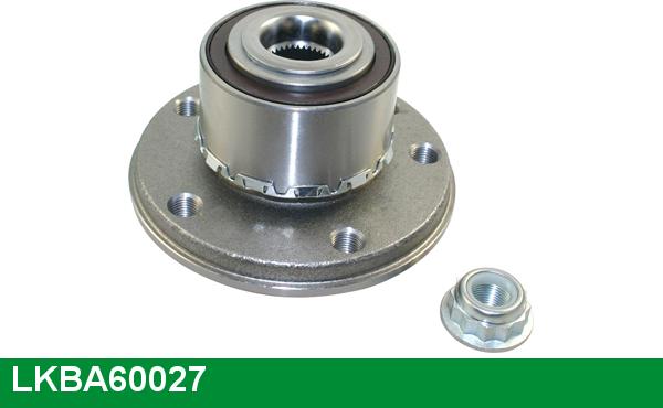 LUCAS LKBA60027 - Подшипник ступицы колеса, комплект autospares.lv