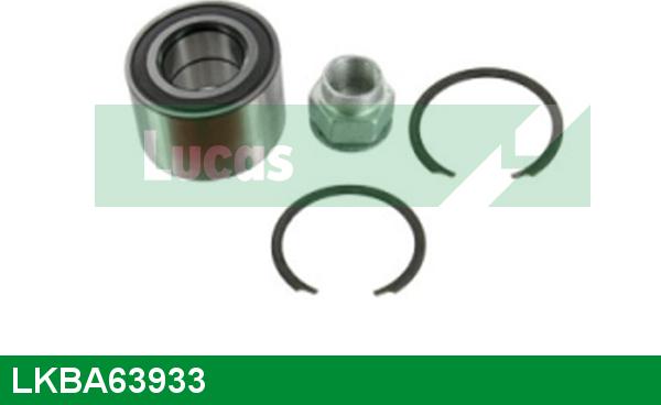 LUCAS LKBA63933 - Подшипник ступицы колеса, комплект autospares.lv