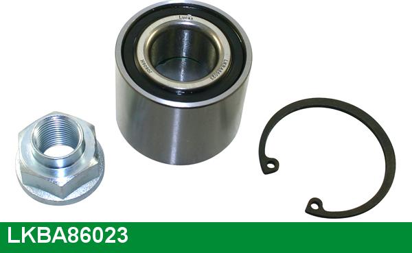 LUCAS LKBA86023 - Подшипник ступицы колеса, комплект autospares.lv