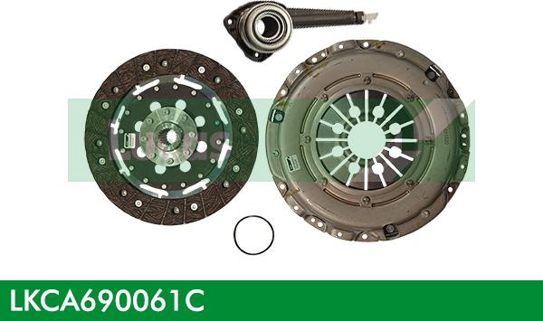 LUCAS LKCA690061C - Комплект сцепления autospares.lv