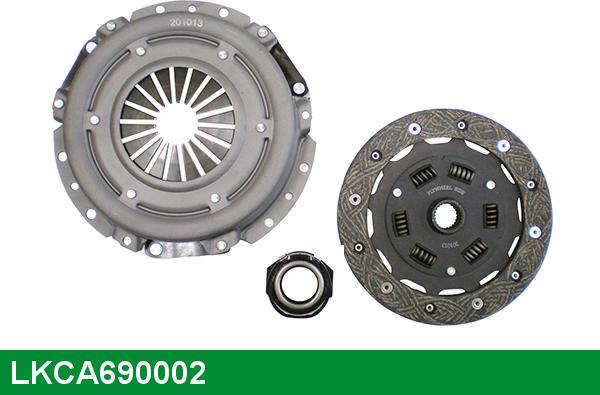 LUCAS LKCA690002 - Комплект сцепления autospares.lv