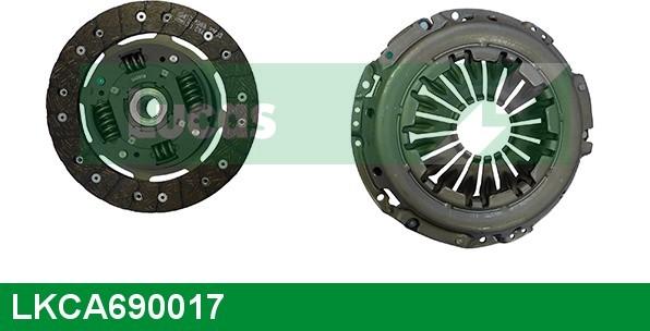 LUCAS LKCA690017 - Комплект сцепления autospares.lv