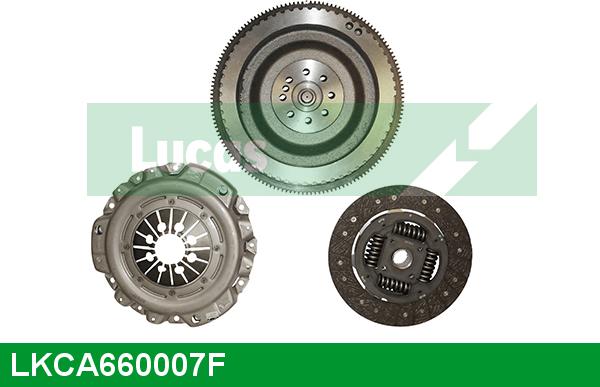 LUCAS LKCA660007F - Комплект сцепления autospares.lv