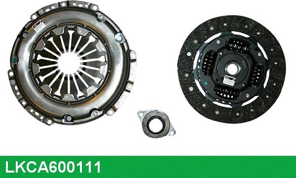 LUCAS LKCA600111 - Комплект сцепления autospares.lv