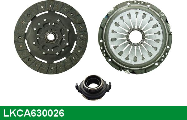 LUCAS LKCA630026 - Комплект сцепления autospares.lv