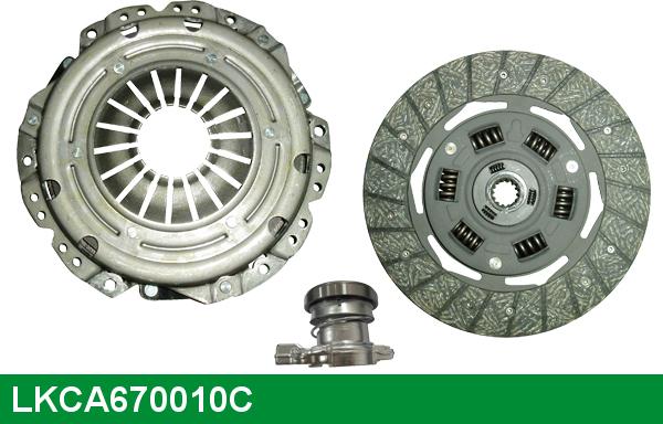 LUCAS LKCA670010C - Комплект сцепления autospares.lv