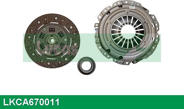 LUCAS LKCA670011 - Комплект сцепления autospares.lv