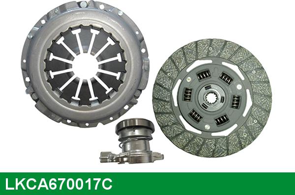 LUCAS LKCA670017C - Комплект сцепления autospares.lv