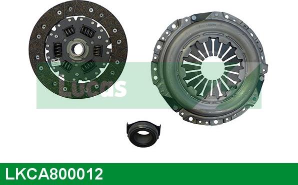 LUCAS LKCA800012 - Комплект сцепления autospares.lv