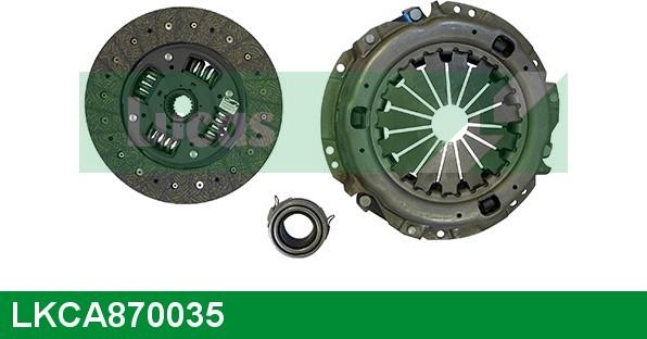 LUCAS LKCA870035 - Комплект сцепления autospares.lv