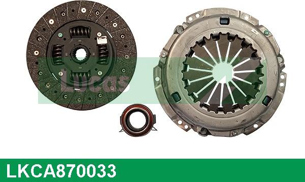 LUCAS LKCA870033 - Комплект сцепления autospares.lv