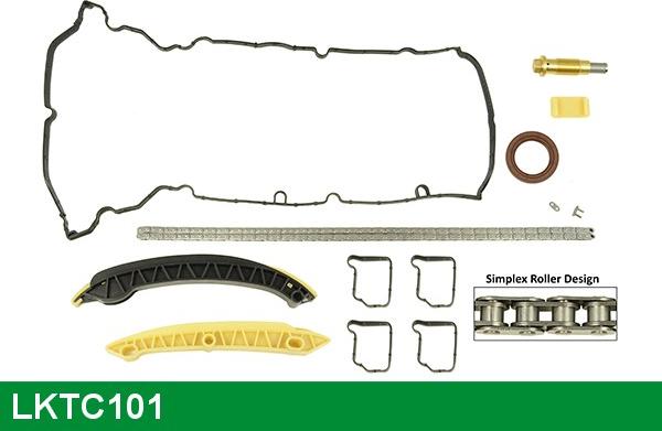 LUCAS LKTC101 - Комплект цепи привода распредвала autospares.lv