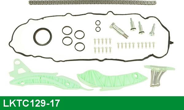 LUCAS LKTC129-17 - Комплект цепи привода распредвала autospares.lv