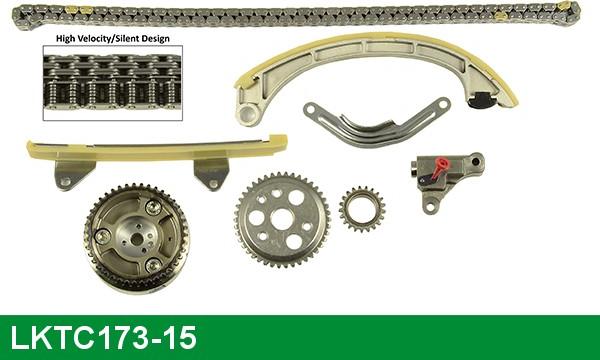 LUCAS LKTC173-15 - Комплект цепи привода распредвала autospares.lv