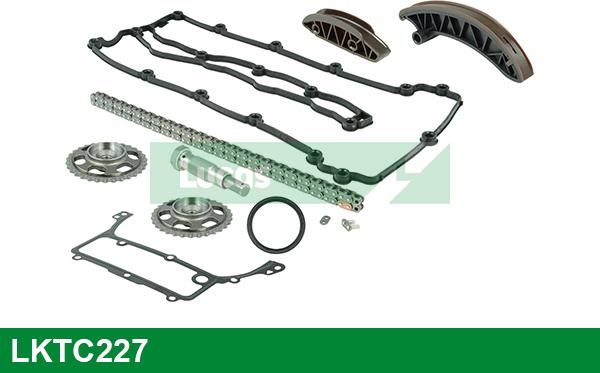 LUCAS LKTC227 - Комплект цепи привода распредвала autospares.lv