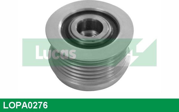 LUCAS LOPA0276 - Шкив генератора, муфта autospares.lv