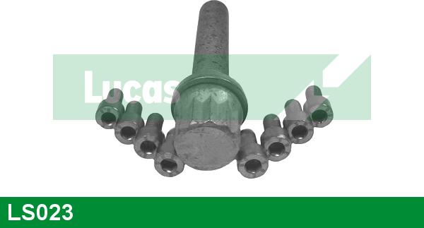 LUCAS LS023 - Комплект болтов ременного шкива, коленчатый вал autospares.lv