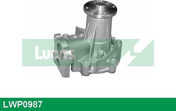 LUCAS LWP0987 - Водяной насос autospares.lv