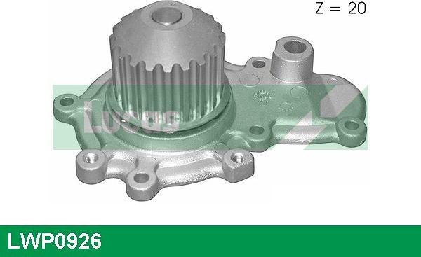 LUCAS LWP0926 - Водяной насос autospares.lv