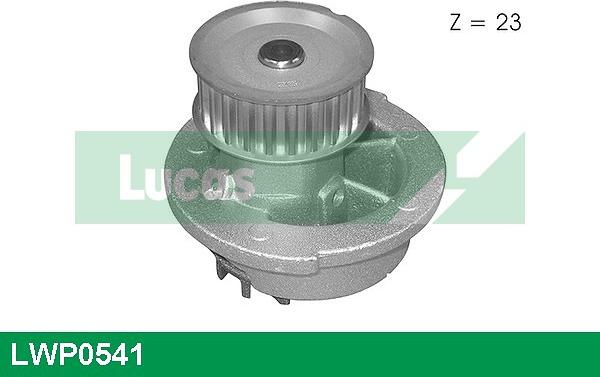 LUCAS LWP0541 - Водяной насос autospares.lv